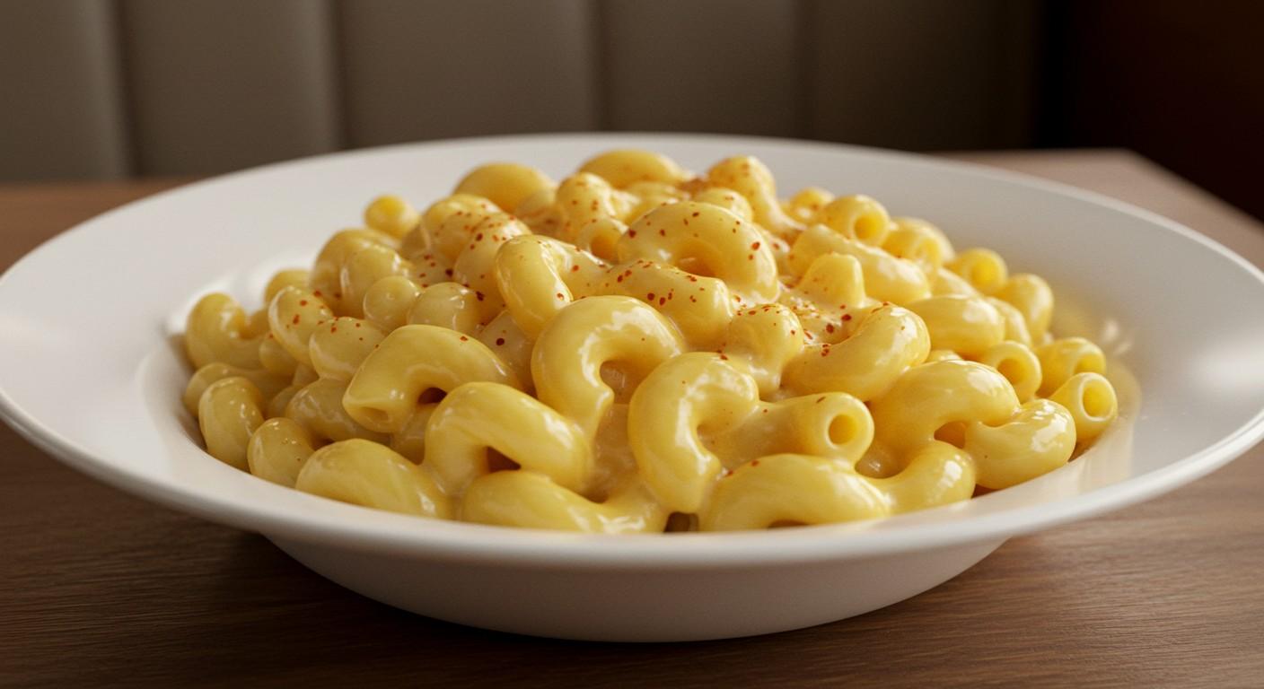 Mac & Cheese famous red lobster at restaurant