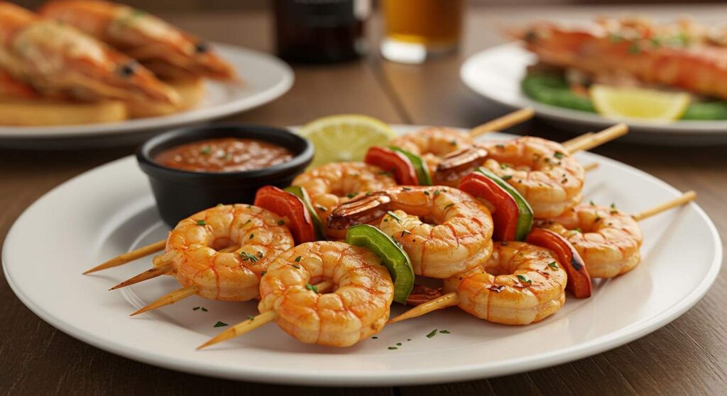 Wood-Grilled Shrimp Skewers