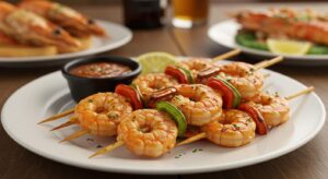 Wood-Grilled Shrimp Skewers